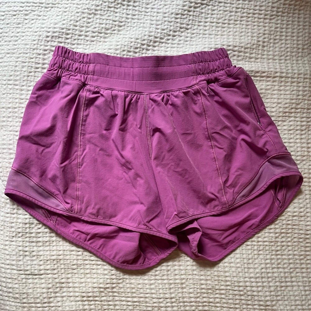 Purple/magenta lululemon hotty hots